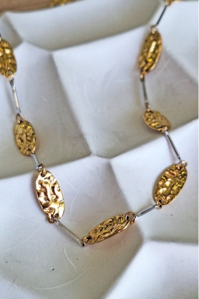 S.Steel κολιέ Gilded Links S.Steel κολιέ Gilded Links