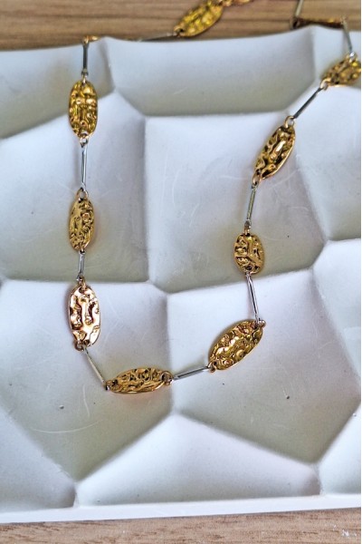 S.Steel κολιέ Gilded Links S.Steel κολιέ Gilded Links