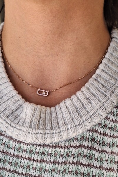 S.Steel  Κολιέ “Golden Link” χρυσό S.Steel  Κολιέ “Golden Link” χρυσό