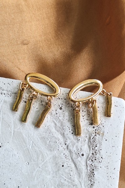 Aeris επίχρυσο σκουλαρίκι  Aeris επίχρυσο σκουλαρίκι