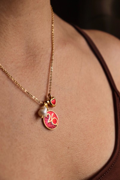 Lucky Spark κολιέ γούρι 2026 κόκκινο Lucky Spark κολιέ γούρι 2026 κόκκινο