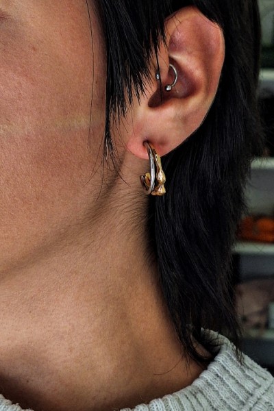 S. Steel σκουλαρίκι "Everyday Duo"  S. Steel σκουλαρίκι "Everyday Duo"