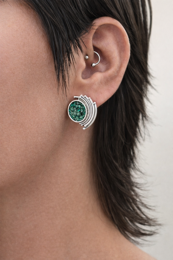 Azure Mist σκουλαρίκι