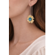 Boho Verde σκουλαρίκι