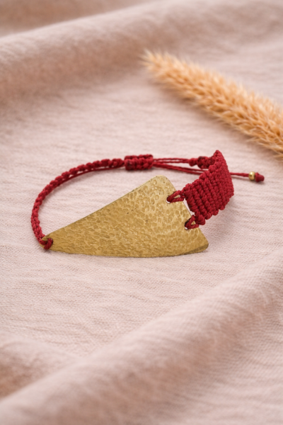 Χειροποίητο βραχιόλι κόκκινο